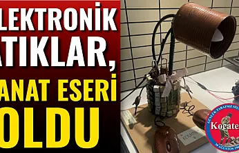 Elektronik Atıklar, Sanat Eseri Oldu