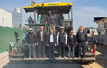 Erkmen'de Asfalt Çalışması Yerinde İncelendi