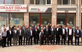 Genel Başkan Bayraktar, Afyon'da Oda Başkanları İle Bir Araya Geldi
