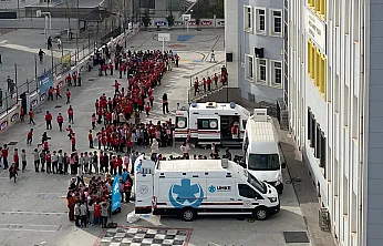 Hoca Ahmet Yesevi İlkokulu'nda Sağlıklı Gelecek Eğitimi