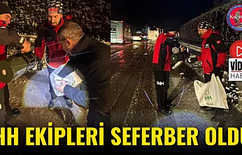 İHH Ekipleri Seferber Oldu
