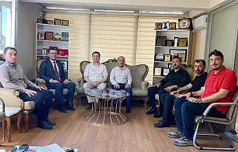 İletişim Başkanlığı Bölge Müdürü Süt'ten Kocatepe'ye İade-i Ziyaret