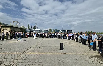 İYİ Parti Afyon Teşkilatı Aksaray'a Mitinge Gitti