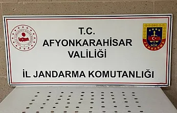 Jandarma İhsaniye'de Sikkeler Ele Geçirdi