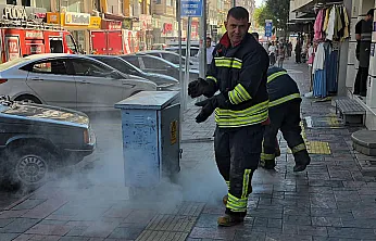 Kadınana Caddesinde Trafo Yangını Korkuttu