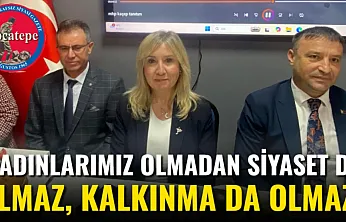 'Kadınlarımız Olmadan Siyaset de Olmaz, Kalkınma da Olmaz'