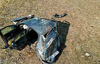 Kağıt Gibi Ezilen Otomobilden Şans Eseri Yaralı Çıktı