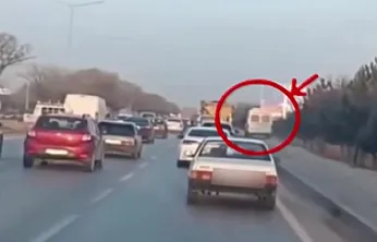 Kaldırımdan İlerleyen Araca Ceza