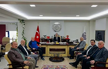 Karadeniz ESOB Başkanlarından, Afyon Yönetimine Ziyaret