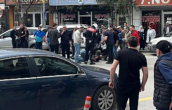 Karaman Camisi Önünde Hareketli Dakikalar!