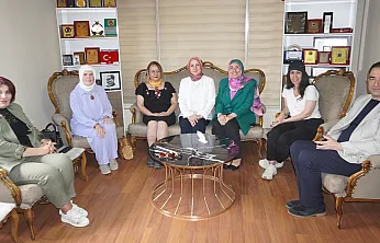 Kent Konseyi Kadın Meclisi'nden Kocatepe Gazetesi'ne Ziyaret
