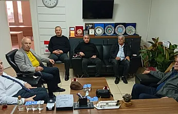 Kırlıoğlu'ndan, Mısırlıoğlu'na 'Geçmiş Olsun' Ziyareti