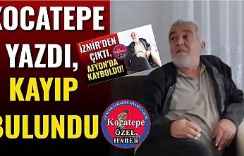 Kocatepe Yazdı, Kayıp Bulundu