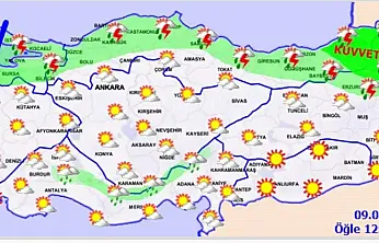 Meteoroloji'den Yağış Uyarısı