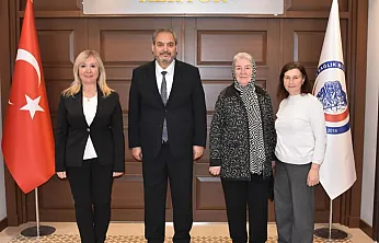 MHP Heyeti Rektör Aslan'la Görüştü