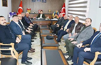 MHP İGM Grubu Üyeleri Kahveci İle Görüştü