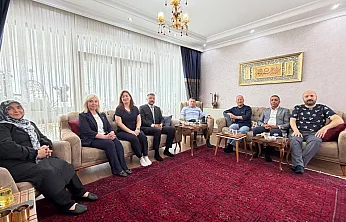 Milletvekili Taytak'a, Hac Dönüşü Teşkilat Yönetiminden Ziyaret