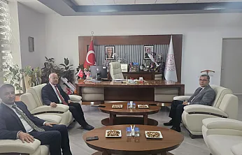 Milletvekili Taytak, Müdür Altınkaynak'a Hayırlı Olsun Dedi