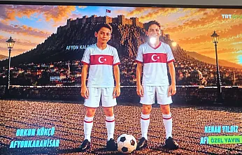 Milli Takım'ın Tanıtımında Afyon Gururu