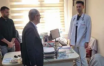 Müdür Öztürk, Bolvadin'de Temaslarda Bulundu