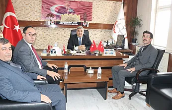 Müdür Sünnetci, Çobanlar'da Ziyaretlerde Bulundu