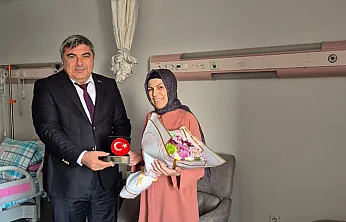 Müdür Sünnetci'den, Meslektaşına Anlamlı Ziyaret