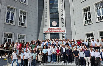 Müdür Sünnetci Teşekkürle Veda Etti