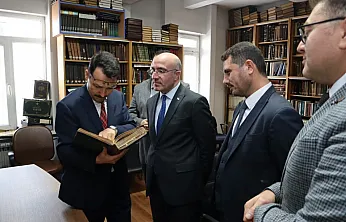 Müftü Çelik, Birim Çalışanlarını Ziyaret Etti