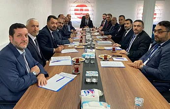 Müftüler Toplantısı Hocalar'ın Yeni Hizmet Binasında Yapıldı