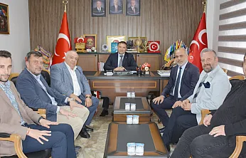 MÜSİAD Afyon Şubesi'nden MHP'ye ziyaret