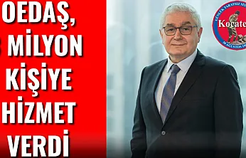 OEDAŞ, 3 Milyon  Kişiye Hizmet Verdi