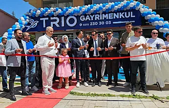 Önce Afyon, Sonra Türkiye, Sonra Dünya TRIO Gayrimenkul Büyük Hedeflerle Açıldı