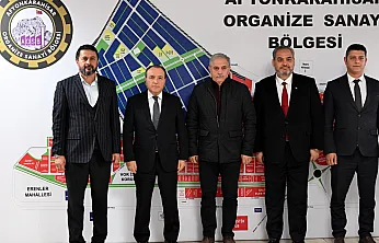 Rektörler, OSB Başkanı Yeşilay'ı Ziyaret Etti