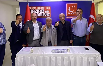 Saadet Partisi Afyon'da Bayramlaşma: Ali Hazer'den Sert Mesajlar