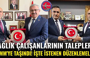Sağlık Çalışanlarının Talepleri TBMM'ye Taşındı! İşte İstenen Düzenlemeler