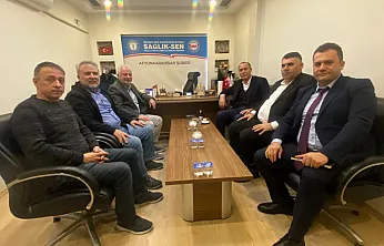 Sağlık-Sen'den Başhekim Acar'a Teşekkür