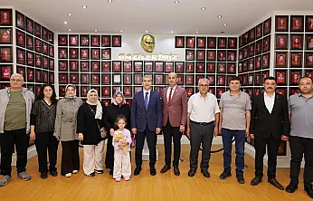 Şehit Aileleri Ve Gaziler Vali Aktaş'la Sohbet Etti