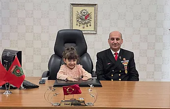 Şehit Kızı, 23 Nisan'da En Anlamlı Makamda