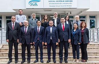 SGK Başkanı Elitaş Afyon'da Hizmetleri Yerinde İnceledi