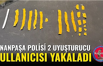 Sinanpaşa Polisi 2 Uyuşturucu Kullanıcısı Yakaladı
