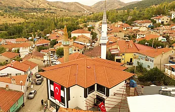 Şuhut Başören'de Yeni Cami İbadete Açıldı