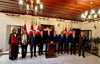 TBMM Başkanı Kurtulmuş, Vali Aktaş'ı Ziyaret Etti