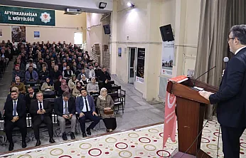 Turgut Erhan Afyonkarahisar'da Konuştu