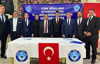 Türk Büro-Sen'de Akman Güven Tazeledi