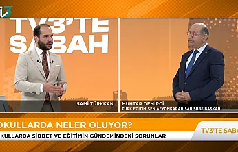 Türk Eğitim-Sen Afyonkarahisar Şube Başkanı Muhtar Demirci 'Okullarda Güvenlik Çalışanı Şart'