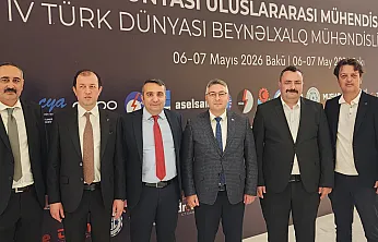 Türk Mühendislerin Bakü Zirvesinde Afyonkarahisar'da Temsil Edildi