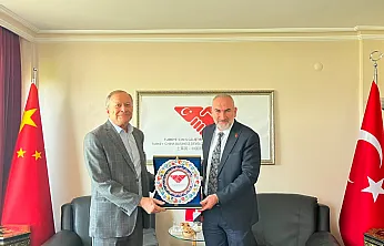 Türkiye-Çin İş Geliştirme Ve Destekleme Derneği'nde Önemli Temaslar