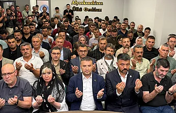 Ülkücü Camia, Taziye İçin Bir Arada
