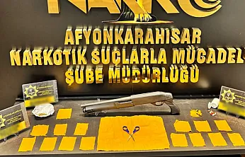 Uyuşturucu Maddeler Ve Pompalı Tüfekle Yakalanan 2 Kişi Tutuklandı