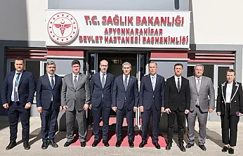 Vali Aktaş, Hastane Çalışmalarını Yerinde İnceledi